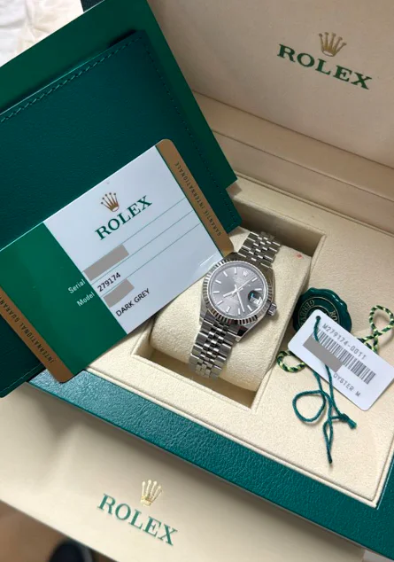 Rolex Lady-Datejust Certified Full set